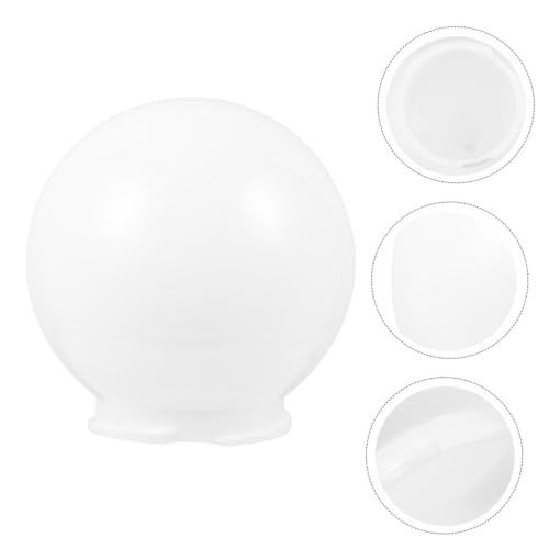AUTSUPPL Acryl Kugel Lampenschirm Opal Outdoor Ersatz Lampenschirm Leicht Installierbar Wetterfest Garten Laterne Lichtabdeckung Dekorativ von AUTSUPPL
