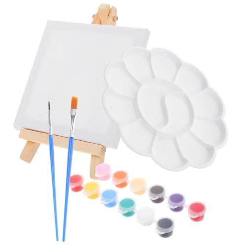 AUTSUPPL Acrylfarben Set Teiligem Holz Display Ständer Stabile Mini Staffelei für Leinwand und Skizzenrahmen Praktisches Malzubehör für Öl Acrylmalerei Tisch Geschenkidee für Künstler AUTSUPPL Acrylfarben Set Teiligem Holz Display Ständer Stabile Mini Staffelei für Leinwand und Skizzenrahmen Praktisches Malzubehör für Öl Acrylmalerei Tisch Geschenkidee für Künstler von AUTSUPPL