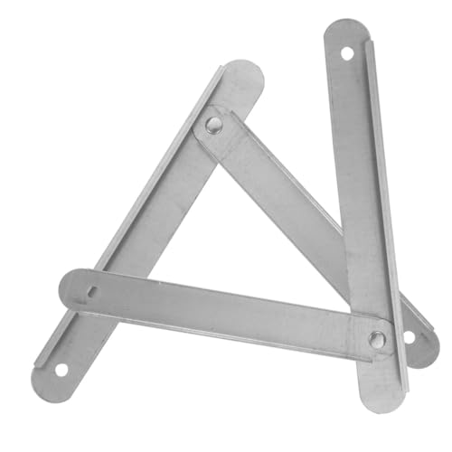 AUTSUPPL Aluminiumlegierung Leiter Scharnier Klappleiter Ersatzteil Verstärkte Stange Klappscharnier Rostfrei Langlebig für Haushaltsleiter und Trittleiter Zubehör von AUTSUPPL