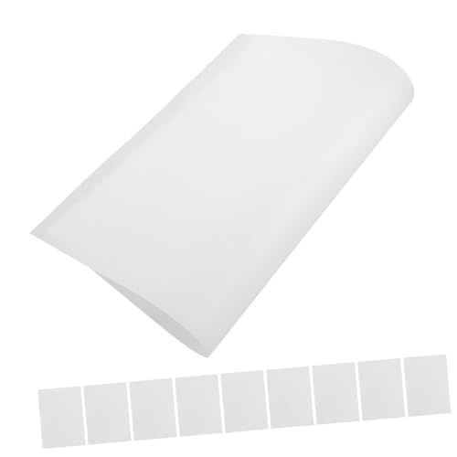 AUTSUPPL 50blätter Transparentpapier Für Künstler Durchsichtige Kopierpapier Für Zeichnungen Skizzen Und Bastelprojekte M² Vielseitig Einsetzbar Für Scrapbooking Und Übertragungen von AUTSUPPL