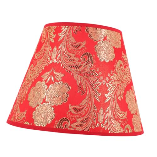 AUTSUPPL Blumengemusterter Lampenschirm aus Baumwoll-leinen für Tischlampe Dekorativer Ersatzschirm mit Stilvollem Design Warmes Licht für Wohnzimmer und Schlafzimmer Einfach zu Montieren AUTSUPPL Blumengemusterter Lampenschirm aus Baumwoll-leinen für Tischlampe Dekorativer Ersatzschirm mit Stilvollem Design Warmes Licht für Wohnzimmer und Schlafzimmer Einfach zu Montieren von AUTSUPPL