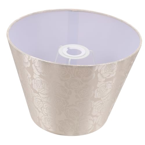 AUTSUPPL Blumige Bestickte Stoff lampenschirme Dekorative Lichtabdeckung Passend für Einfache Montage Stilvolle Tischlampenverkleidung für Wohnzimmer und Schlafzimmer AUTSUPPL Blumige Bestickte Stoff lampenschirme Dekorative Lichtabdeckung Passend für Einfache Montage Stilvolle Tischlampenverkleidung für Wohnzimmer und Schlafzimmer von AUTSUPPL