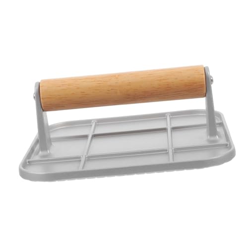 AUTSUPPL Burgerpresse aus Aluminiumlegierung mit Holzgriff Robuste Patty Presse für Geformte und Gefüllte Burger Praktisches Küchenwerkzeug für Grillfans Kompakt Sicher und Langlebig AUTSUPPL Burgerpresse aus Aluminiumlegierung mit Holzgriff Robuste Patty Presse für Geformte und Gefüllte Burger Praktisches Küchenwerkzeug für Grillfans Kompakt Sicher und Langlebig von AUTSUPPL