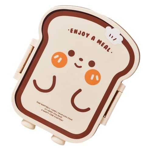 AUTSUPPL Cartoon Brotdose mit Fächern Auslaufsichere Wiederverwendbare Bento Lunchbox Mikrowellengeeignet Stabil und Leicht zu Reinigen für Schule Arbeit und Picknick AUTSUPPL Cartoon Brotdose mit Fächern Auslaufsichere Wiederverwendbare Bento Lunchbox Mikrowellengeeignet Stabil und Leicht zu Reinigen für Schule Arbeit und Picknick von AUTSUPPL