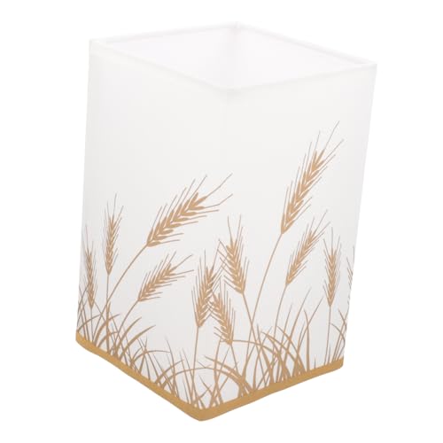 AUTSUPPL Eckiger Lampenschirm aus Stoff Dekorativer Lampenschirm Ersatz für Tischleuchte für Wohnzimmer Schlafzimmer Arbeitszimmer Schützender und Stilvoller Lichtschutzschirm von AUTSUPPL