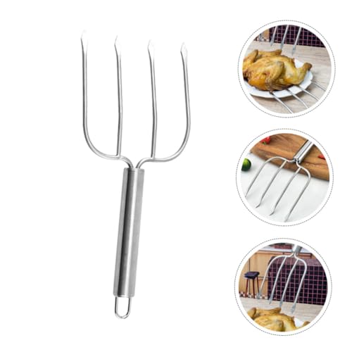 AUTSUPPL Edelstahl Grillgabel mit Langem Griff Hitzebeständig Langlebig und Einfach zu Reinigen für Bbq Camping und Familiengrill Vielseitige Fleischgabel zum Wenden und Servieren von AUTSUPPL Edelstahl Grillgabel mit Langem Griff Hitzebeständig Langlebig und Einfach zu Reinigen für Bbq Camping und Familiengrill Vielseitige Fleischgabel zum Wenden und Servieren von von AUTSUPPL