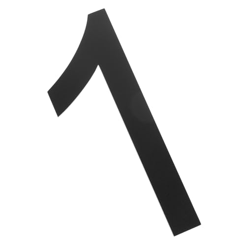 AUTSUPPL Edelstahl Hausnummer Selbstklebend Schwarz Wetterfest Türschild Metall Zahl für Haus Briefkasten Hotel Außenbereich Einfache Montage und Vielseitige Nutzung AUTSUPPL Edelstahl Hausnummer Selbstklebend Schwarz Wetterfest Türschild Metall Zahl für Haus Briefkasten Hotel Außenbereich Einfache Montage und Vielseitige Nutzung von AUTSUPPL