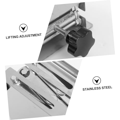 AUTSUPPL Edelstahl Labor Hebebühne Scissor Jack Hubtisch Scherenständer Höhenverstellbar für Chemische Biologische Physikalische Experimente Unterstützung AUTSUPPL Edelstahl Labor Hebebühne Scissor Jack Hubtisch Scherenständer Höhenverstellbar für Chemische Biologische Physikalische Experimente Unterstützung von AUTSUPPL