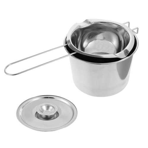 AUTSUPPL Edelstahl Schokoladenschmelztopf mit Deckel Praktischer Schmelzbehälter für Butter Käse Karamell Vielseitiger Schmelztopf für Backen und Kochen Wasserbadtopf AUTSUPPL Edelstahl Schokoladenschmelztopf mit Deckel Praktischer Schmelzbehälter für Butter Käse Karamell Vielseitiger Schmelztopf für Backen und Kochen Wasserbadtopf von AUTSUPPL