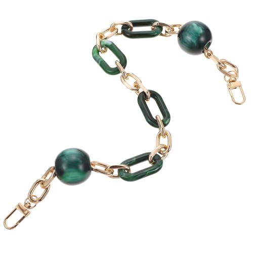 AUTSUPPL Ersatz Kettenriemen für Damenhandtasche Leichte Langlebige Metalltaschenkette mit Acryl Elementen Dekorativer Schultergurt Installieren Vielseitig für Taschen Geeignet AUTSUPPL Ersatz Kettenriemen für Damenhandtasche Leichte Langlebige Metalltaschenkette mit Acryl Elementen Dekorativer Schultergurt Installieren Vielseitig für Taschen Geeignet von AUTSUPPL