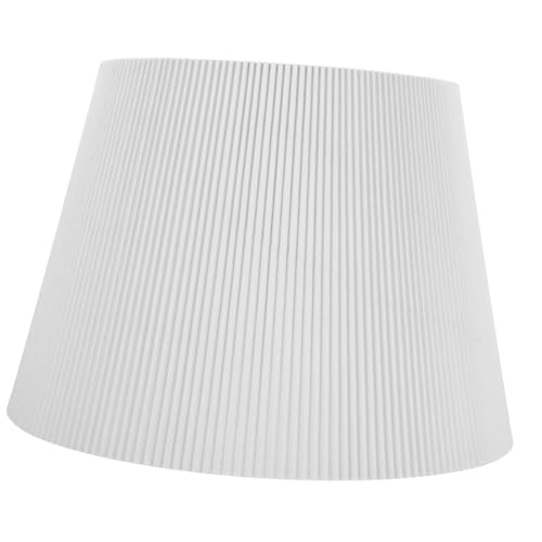 AUTSUPPL Ersatz Lampenschirm aus Stoff Eleganter Weicher Lichtdiffusor für Tischlampen und Stehlampen Langlebiger Baumwoll leinen bezug Vielseitig Einsetzbar für Wohn Arbeitszimmer von AUTSUPPL