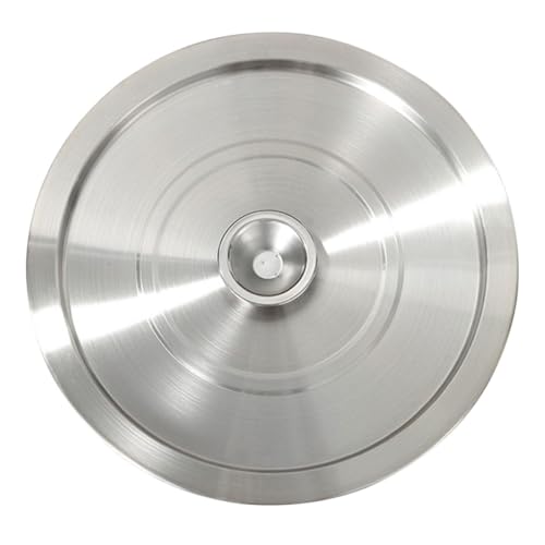 AUTSUPPL Ersatzdeckel aus Edelstahl Topfdeckel Metall Schutzabdeckung für Pfannen Schüsseln und Gewürztöpfe Robust Hitzebeständig Passend für Innendurchmesser von AUTSUPPL