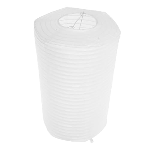 AUTSUPPL Faltbare Reispapier-tischlampe Japanischer Laternen-stil Stilvolle Nachttischlampe mit Warmem Licht für Wohnzimmer Schlafzimmer Büro ohne Batterien von AUTSUPPL