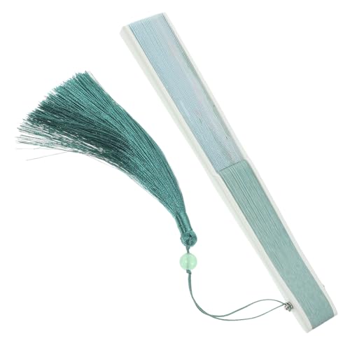 AUTSUPPL Faltbarer Bambus-handfächer mit Quaste Chinesischer Retro-stil Leichter Tragbarer Handventilator mit Lotus Geeignet für Tanz Party Dekoration und Sommergebrauch AUTSUPPL Faltbarer Bambus-handfächer mit Quaste Chinesischer Retro-stil Leichter Tragbarer Handventilator mit Lotus Geeignet für Tanz Party Dekoration und Sommergebrauch von AUTSUPPL