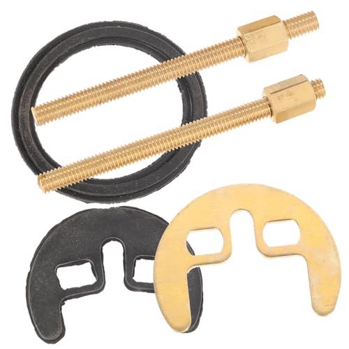 AUTSUPPL Faucet Nut Montagezubehör aus Messing für Doppel Wasserhähne Langlebige Befestigungsschelle zur Reparatur von Küchen und Badarmaturen Teiliges mit Robustem Dichtungsclip von AUTSUPPL