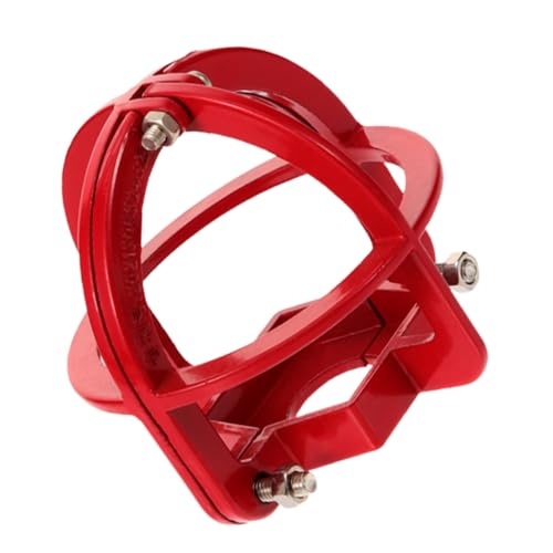 AUTSUPPL Feuerlöschsprinkler Schutzgestell Robust Langlebig Feuerfest für Wohngebäude Büros Fabriken Einsetzbar Rotes Metallgehäuse ohne Demontage von AUTSUPPL