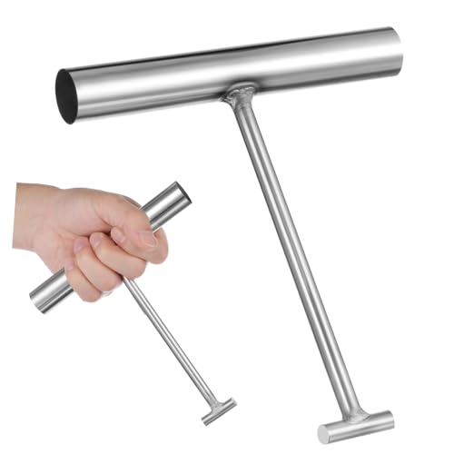 AUTSUPPL Förmiger Hebehaken für Kanaldeckel und Schachtabdeckung Robustes Leichtes Manhole Cover Lifting Tool mit Rutschfestem Griff Vielseitig für Rolltore und Abflussdeckel Langlebig und AUTSUPPL Förmiger Hebehaken für Kanaldeckel und Schachtabdeckung Robustes Leichtes Manhole Cover Lifting Tool mit Rutschfestem Griff Vielseitig für Rolltore und Abflussdeckel Langlebig und von AUTSUPPL