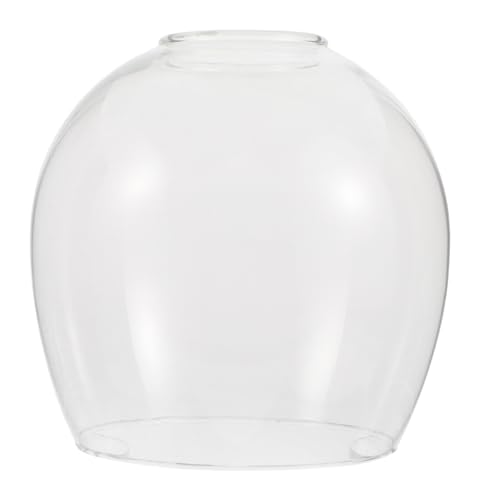 AUTSUPPL Handgeblasener Glas Lampenschirm aus Hochtemperaturbeständigem Borosilikat Ersatzglas für Wand und Pendelleuchten Vielseitiger Lampenabdeckung mit Künstlerischem Design Passend für von AUTSUPPL