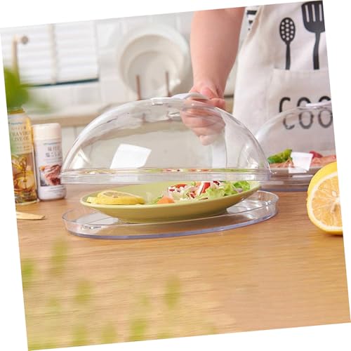 AUTSUPPL Hitzebeständige Mikrowellen Abdeckhaube aus Bpa freiem Kunststoff Transparenter Frischhalte Spritzschutz für Lebensmittel Wiederverwendbar Leicht zu Reinigen Wiederverwendbar von AUTSUPPL