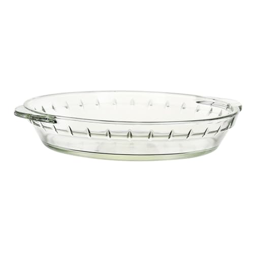 AUTSUPPL Hitzebeständige Temperglas Backform für Mikrowelle und Ofen Kratzfestes Kochgeschirr Vielseitige Glas bakeware zum Dämpfen und Backen von Fisch Pizza Steak AUTSUPPL Hitzebeständige Temperglas Backform für Mikrowelle und Ofen Kratzfestes Kochgeschirr Vielseitige Glas bakeware zum Dämpfen und Backen von Fisch Pizza Steak von AUTSUPPL
