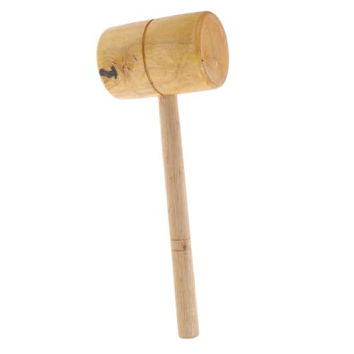 AUTSUPPL Holzhammer Schreinerhammer aus hochwertigem Holz mit Ergonomischem Holzgriff Korrosionsbeständig Stabil und Rissfest für Holzarbeiten Schnitzen und Heimwerkerprojekte von AUTSUPPL