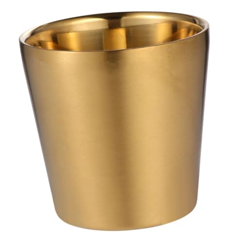 AUTSUPPL Isolierter Edelstahl Trinkbecher Doppelwandig Goldbeschichtung Thermobecher Outdoor Kaffeebecher Wärmeisoliert Kindersicher Langlebig AUTSUPPL Isolierter Edelstahl Trinkbecher Doppelwandig Goldbeschichtung Thermobecher Outdoor Kaffeebecher Wärmeisoliert Kindersicher Langlebig von AUTSUPPL