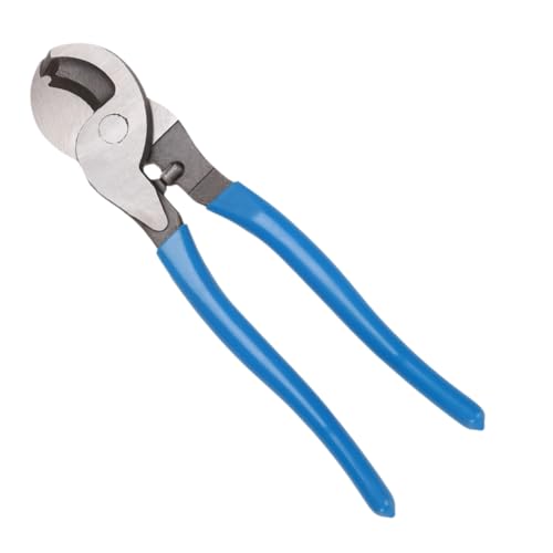 AUTSUPPL Kabelschneider mit Ergonomischem Griff Rostfreiem Stahl Doppelschneidiger Schneide Manuelle Kabelzange für Elektriker Geeignet für PE Iv kabel Sowie Telefonleitungen von AUTSUPPL