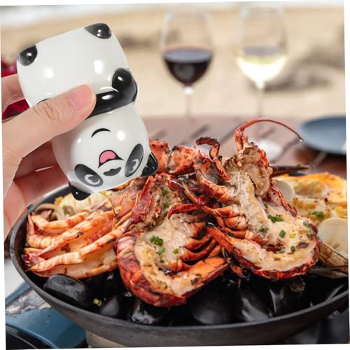 AUTSUPPL Keramik Salzstreuer Panda Form Lustiger Gewürzspender für Haushalt Küchenbedarf Kleine Leichte Pfefferstreuer Dosen zum Gleichmäßigen Würzen und Dekorieren AUTSUPPL Keramik Salzstreuer Panda Form Lustiger Gewürzspender für Haushalt Küchenbedarf Kleine Leichte Pfefferstreuer Dosen zum Gleichmäßigen Würzen und Dekorieren von AUTSUPPL