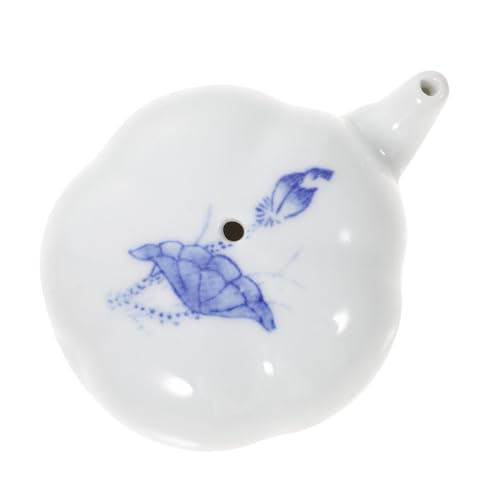 AUTSUPPL Keramik Tintentropfer mit Handbemaltem Pflaumenblüten design Chinesisches Kalligraphie zubehör Rund Multifunktional für Tinte und Wasser Leicht und Kompakt für Malerei und AUTSUPPL Keramik Tintentropfer mit Handbemaltem Pflaumenblüten design Chinesisches Kalligraphie zubehör Rund Multifunktional für Tinte und Wasser Leicht und Kompakt für Malerei und von AUTSUPPL