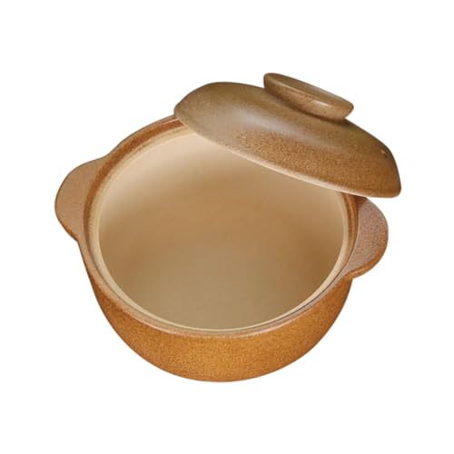 AUTSUPPL Keramik casserole Topf mit Deckel Hitzebeständig und Rutschfest für Langsames Kochen und Eintöpfe für Herdarten Geeignet Langlebiges Premium keramikgeschirr für Zuhause AUTSUPPL Keramik casserole Topf mit Deckel Hitzebeständig und Rutschfest für Langsames Kochen und Eintöpfe für Herdarten Geeignet Langlebiges Premium keramikgeschirr für Zuhause von AUTSUPPL