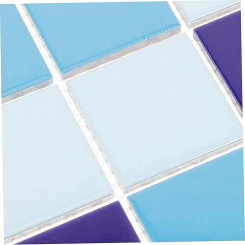 AUTSUPPL Keramikfliese Blau Glänzend Robust Kratzfest Langlebig Fliesenspiegel Küchenrückwand Pool Badezimmer Wanddekor AUTSUPPL Keramikfliese Blau Glänzend Robust Kratzfest Langlebig Fliesenspiegel Küchenrückwand Pool Badezimmer Wanddekor von AUTSUPPL