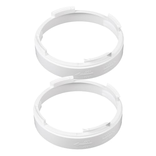 AUTSUPPL 2stücke Klimaanlage Adapter Für Abluftschläuche Einfacher Und Sichere Verbindung Für Mobile Klimageräte Aus Robustem Für Effiziente Luftzirkulation von AUTSUPPL