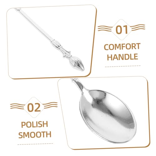 AUTSUPPL Kompakte Goldene Alloy Dessertlöffel Mini Kaffeelöffel Rührlöffel Spülmaschinengeeignet Stilvoll Langlebig für Haushalt Küche AUTSUPPL Kompakte Goldene Alloy Dessertlöffel Mini Kaffeelöffel Rührlöffel Spülmaschinengeeignet Stilvoll Langlebig für Haushalt Küche von AUTSUPPL