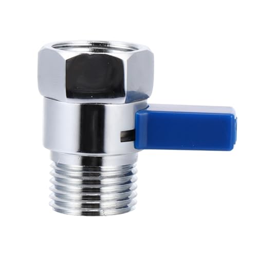 AUTSUPPL Kupfer Duschventil mit Griff Absperrventil und Durchflussbegrenzer Langlebiges Einfache Installation für Wassersparende Handbrause mit Stoppfunktion AUTSUPPL Kupfer Duschventil mit Griff Absperrventil und Durchflussbegrenzer Langlebiges Einfache Installation für Wassersparende Handbrause mit Stoppfunktion von AUTSUPPL