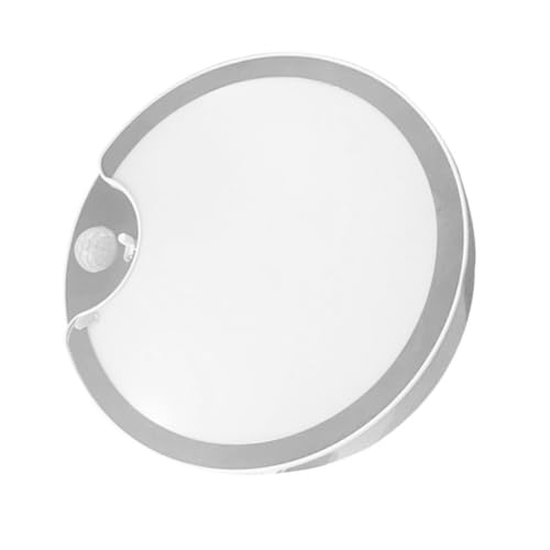 AUTSUPPL LED Deckenlampe mit Bewegungssensor Runde Einfache Aisle Lampe Warmweißes LED Licht für Flur und Schlafzimmer Energiesparende und Moderne Deckenleuchte ohne Batterien von AUTSUPPL
