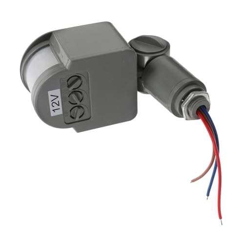 AUTSUPPL LED Infrarot Bewegungsmelder Dc Pir Sensor Lichtcontroller mit Erkennung und Einstellbarem Winkel für Innen und Außen Sicherheitsbeleuchtung AUTSUPPL LED Infrarot Bewegungsmelder Dc Pir Sensor Lichtcontroller mit Erkennung und Einstellbarem Winkel für Innen und Außen Sicherheitsbeleuchtung von AUTSUPPL