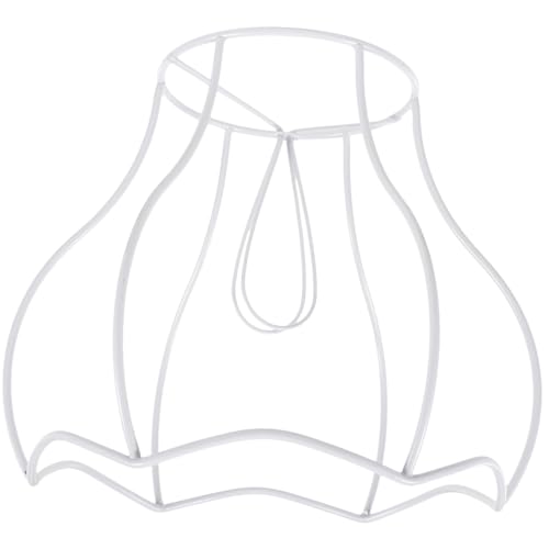 AUTSUPPL Lampenschirmrahmen aus Eisen Vintage Stil Stabiler DIY Lampenschirm Halter für Tischlampen und Schreibtischleuchten Rostfrei Formbeständig Passend für Verschiedene Lampenschirme von AUTSUPPL