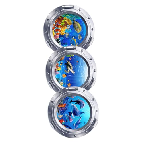 AUTSUPPL Meerestiere Wandtattoo Selbstklebend Unterwasser Motiv Wohnraum Dekoration Kinderzimmer Schlafzimmer Aufkleber von AUTSUPPL