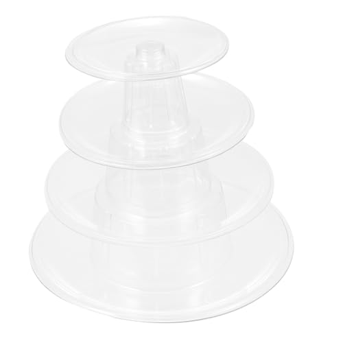 AUTSUPPL Mehrschichtiger Macaron Tower Ständer aus Transparentem Stabiler Dessert Kuchenständer mit Großer Kapazität Dekoratives Display für Hochzeit Geburtstag Party und Bankett AUTSUPPL Mehrschichtiger Macaron Tower Ständer aus Transparentem Stabiler Dessert Kuchenständer mit Großer Kapazität Dekoratives Display für Hochzeit Geburtstag Party und Bankett von AUTSUPPL