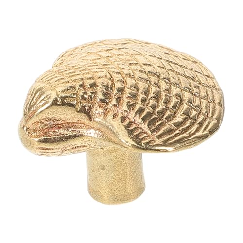 AUTSUPPL Messing Schrankknauf Muschelform Kleiner Möbelknopf für Schrank Schublade Kommode Robust Dekorativ Langlebig für Küchen- Wohn Schlafzimmermöbel AUTSUPPL Messing Schrankknauf Muschelform Kleiner Möbelknopf für Schrank Schublade Kommode Robust Dekorativ Langlebig für Küchen- Wohn Schlafzimmermöbel von AUTSUPPL