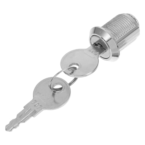 AUTSUPPL Metall Werkzeugkasten Schloss Ersatz Schloss Riegel mit Schlüssel Vielseitig für Aktenschränke Aufbewahrungsschränke Langlebig Kompakt Sichere Schranktür Verriegelung AUTSUPPL Metall Werkzeugkasten Schloss Ersatz Schloss Riegel mit Schlüssel Vielseitig für Aktenschränke Aufbewahrungsschränke Langlebig Kompakt Sichere Schranktür Verriegelung von AUTSUPPL