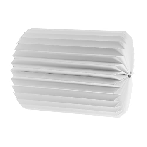 AUTSUPPL Moderner Origami Lampenschirm Papierlaterne Einfacher Faltbarer Lampenschirm Dekorative Pendelleuchte Abdeckung für Kronleuchter Staubschützend Leicht zu Installieren Warme von AUTSUPPL