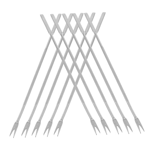 AUTSUPPL Multifunktionale Meeresfrüchte gabeln aus Rostfreiem Edelstahl Stabiles Seafood tool für Krabben Hummer Walnüsse und Fingerfood Praktisch für Restaurant Picknick und Zuhause AUTSUPPL Multifunktionale Meeresfrüchte gabeln aus Rostfreiem Edelstahl Stabiles Seafood tool für Krabben Hummer Walnüsse und Fingerfood Praktisch für Restaurant Picknick und Zuhause von AUTSUPPL