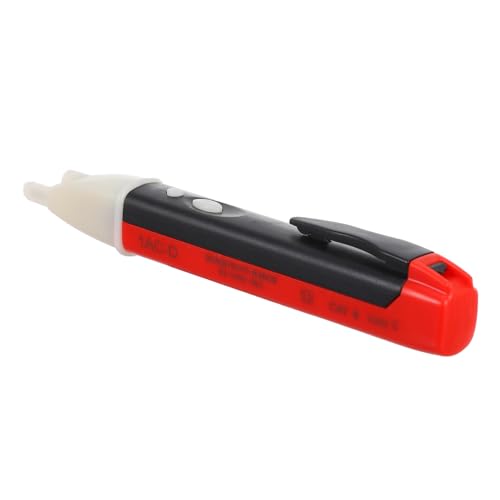 AUTSUPPL Non kontakt Spannungsprüfer mit Licht Tonalarm Multifunktionaler Elektriker Prüfbleistift für Stromerkennung Hochpräziser Induktionsteststift Handlich und Sicher Rot AUTSUPPL Non kontakt Spannungsprüfer mit Licht Tonalarm Multifunktionaler Elektriker Prüfbleistift für Stromerkennung Hochpräziser Induktionsteststift Handlich und Sicher Rot von AUTSUPPL