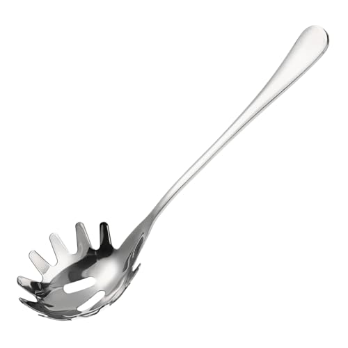 AUTSUPPL Nudellöffel Praktischer Spaghetti Server mit Abflusslöchern Spülmaschinenfest Ergonomischer Griff für Pasta und AUTSUPPL Nudellöffel Praktischer Spaghetti Server mit Abflusslöchern Spülmaschinenfest Ergonomischer Griff für Pasta und von AUTSUPPL