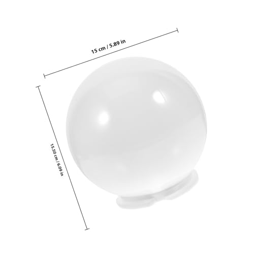 AUTSUPPL Outdoor Gartenlampe Lampenschirm aus Kunststoff Wetterfest Korrosionsbeständig Milchig Weiß Ersatzglas für Postleuchte Dekorativer Lampenschirm für Patio und Wegbeleuchtung von AUTSUPPL