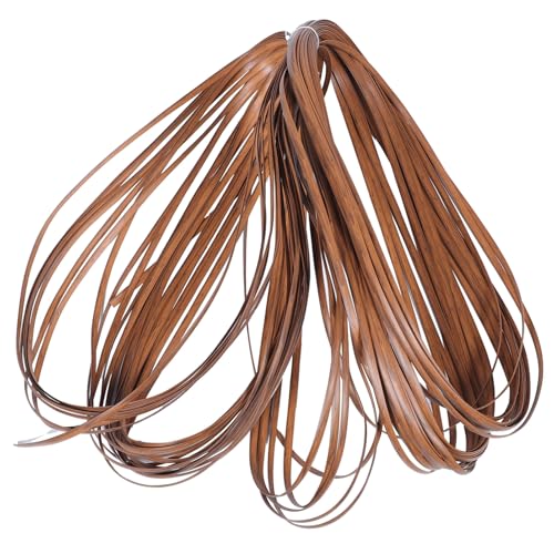 AUTSUPPL PE Rattan Reparaturband Holzmaserung Kunststoff Geflecht für Korbmöbel Stuhl Gartenmöbel DIY Ersatzmaterial Langlebig Biegsam AUTSUPPL PE Rattan Reparaturband Holzmaserung Kunststoff Geflecht für Korbmöbel Stuhl Gartenmöbel DIY Ersatzmaterial Langlebig Biegsam von AUTSUPPL