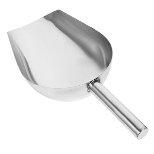 AUTSUPPL 1stück Edelstahl Eisschaufel Und Mehlschaufel Multifunktionale Schaufel Für Lebensmittel Für Eiswürfel Reis Süßigkeiten Bohnen Und Mehr Für Partys Und Küche von AUTSUPPL