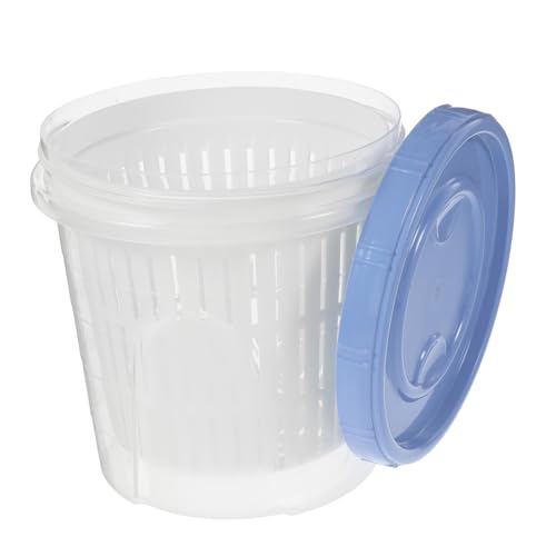 AUTSUPPL Pickle Jar mit Sieb Luftdichter Gemüsefermentierbehälter für Kimchi Aufbewahrung Frischehaltender Kunststoffbehälter Familiengröße Bpa frei AUTSUPPL Pickle Jar mit Sieb Luftdichter Gemüsefermentierbehälter für Kimchi Aufbewahrung Frischehaltender Kunststoffbehälter Familiengröße Bpa frei von AUTSUPPL