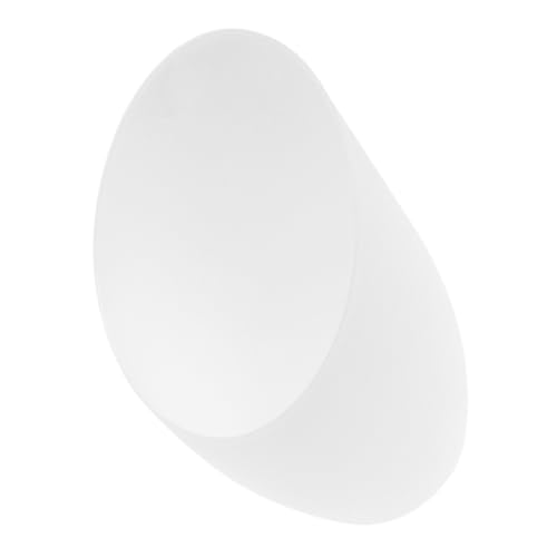 AUTSUPPL Plastik Lampenschirm Ersatz für Tischlampe Mittelöffnung Kompakter Lampenschirm im Minimalistischen Design Langlebige Bruchfeste Abdeckung zur Dekoration von Wohnzimmer und Büro von AUTSUPPL